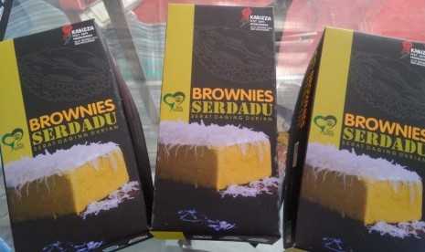 Brownies durian salah satu produk unggulan ekonomi kreatif pondok pesantren (ilustrasi). Sebanyak 30 Pondok Pesantren (Ponpes) di Kabupaten Purbalingga, Jawa Tengah terima bantuan alat produksi Usaha Kecil Menengah (UKM).