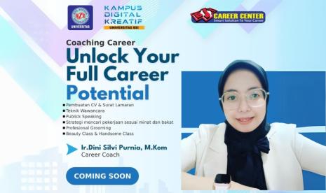 BSI Career Center (BCC) Universitas BSI (Bina Sarana Informatika) Kampus Tasikmalaya akan mengadakan Program Coaching Career.