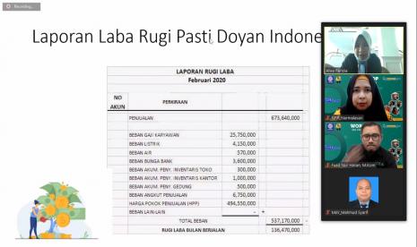 BSI Entrepreneur Center (BEC) sukses menggelar kegiatan workshop dan coaching system secara online.