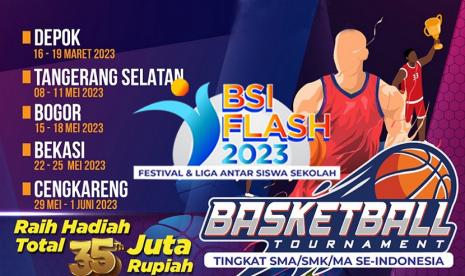 BSI FLASH 2023 (Festival & Liga Antar Siswa Sekolah) se-Indonesia ini,  mengusung tema Generasi Juara dan Bertalenta Digital akan segera dimulai. BSI FLASH 2023 sendiri merupakan perlombaan antar siswa/i SMA/SMK/MA/ sederajat se-Indonesia yang diprakarsai oleh Universitas BSI (Bina Sarana Informatika) sebagai Kampus Digital Kreatif. 