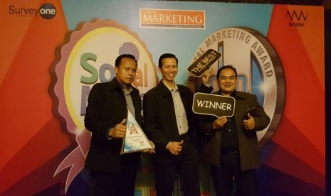 BSI memenangkan social media award 2016.