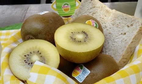 Buah kiwi kaya akan vitamin C dan antioksidan dibandingkan buah lainnya (Foto: buah kiwi)