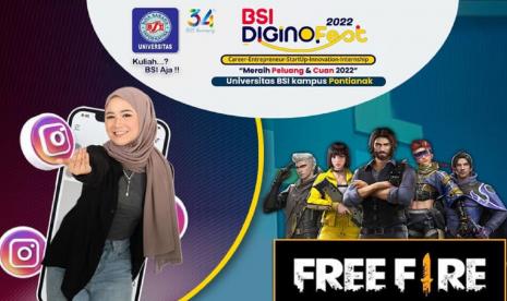 Buat kamu yang mengaku seorang gamers sejati, wajib ikut Free Fire School Competition. Kompetisi ini merupakan rangkaian kegiatan dari event BSI DiginoFest 2022 yang telah sukses terlaksana di Bekasi, 27-28 Juli 2022, lalu.