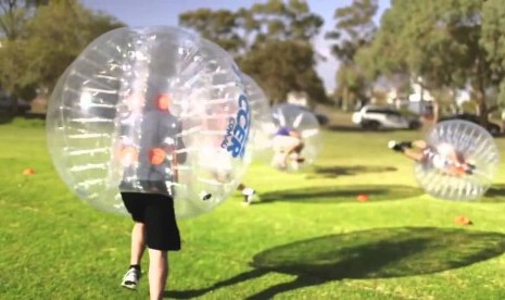 Bubble soccer