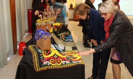 Budaya Kalimantan di acara Indonesian Cultural Circle (ICC), Canberra.