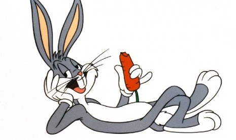 Karakter Bugs Bunny. Warner Bros dikabarkan sedang menyiapkan film terbaru Bugs Bunny.