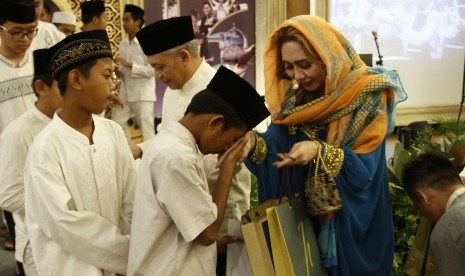 Buka puasa bersama dan santunan anak yatim MGM.