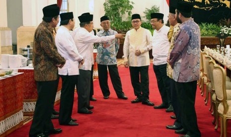  Buka puasa bersama Pimpinan Lembaga Tinggi Negara bersama Presiden Jokowi di Istana Merdeka, Jakarta, Jumat (19/6).  (dok. MPR RI)