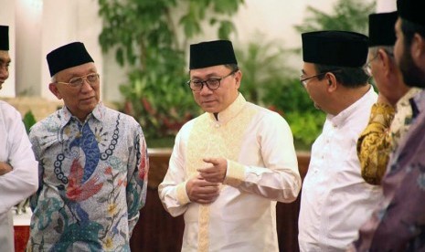  Buka puasa bersama Pimpinan Lembaga Tinggi Negara bersama Presiden Jokowi di Istana Merdeka, Jakarta, Jumat (19/6).  (dok. MPR RI)