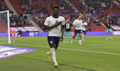  Bukayo Saka dari Inggris.