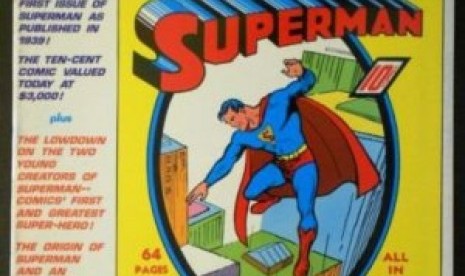 Identitas Biseksual Superman, Ustadz Erick: Meresahkan. Foto:   Buku komik Superman edisi pertama