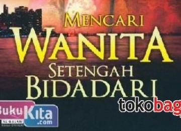 Buku Mencari Wanita Setengah Bidadari.