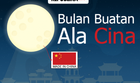 bulan buatan cina 