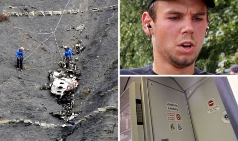 Bunyi logam diklaim sebagai usaha pilot Germanwings membuka pintu kokpit 