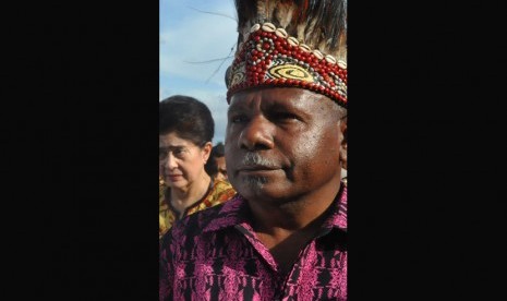 Bupati Jayapura Matius Awaitow.