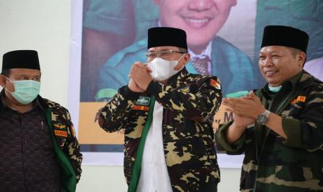 Bupati Muba Dodi Reza hadiri penutupan Konferwil GP Ansor Sumsel