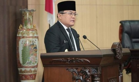 Bupati Muba H Dodi Reza Alex dalam pendapat akhirnya mengucapkan terimakasih kepada Pimpinan dan Anggota DPRD Muba, bahwa Raperda yang disahkan itu adalah produk pertama bagi Anggota DPRD Muba masa bakti 2019-2024.