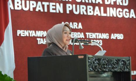 Bupati Purbalingga Dyah Hayuning Pratiwi.