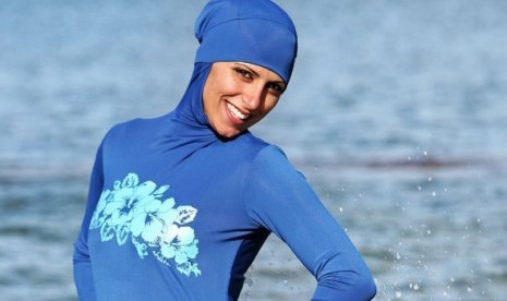 Burkini atau baju renang Muslim (ilustrasi)