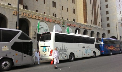 Bus-bus di Arab Saudi / Ilustrasi 