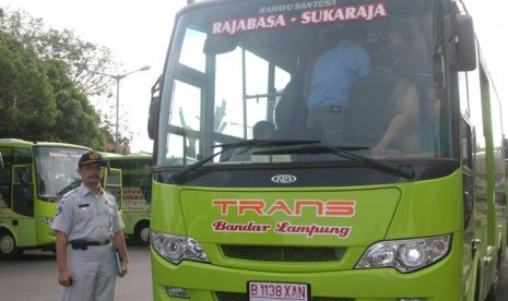 Bus Trans Bandar Lampung