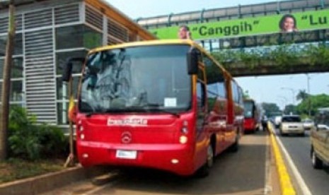 Bus Transjabodetabek akan terintegrasi dengan Bus Transjakarta