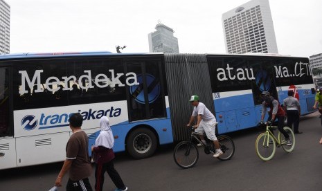 Bus Transjakarta (ilustrasi)