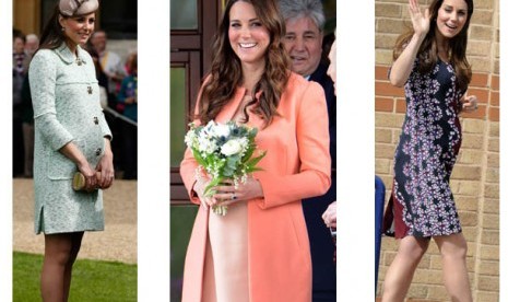 Busana hamil Kate Middleton