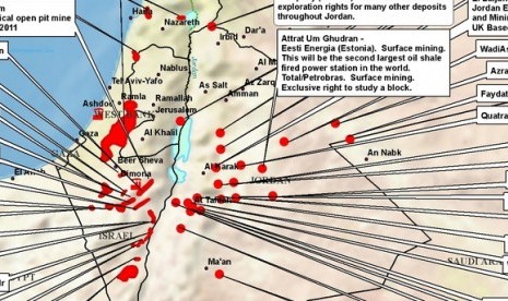 Cadangan Minyak di Palestina