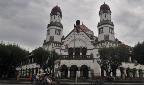 Cagar budaya Lawang Sewu di Semarang yang dikelola PT KAI.