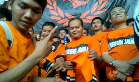 Cagub-Cawagub Hidayat-Didik di GBK