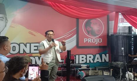 Cagub DKI Jakarta nomor urut 1 Ridwan Kamil.