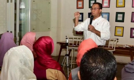 Cagub nomor urut tiga Anies Baswedan