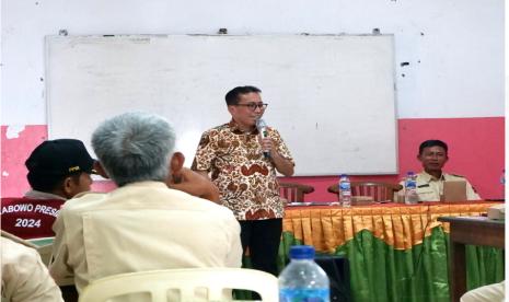 Caleg Partai Gerindra, M.B. Setiadharma. 