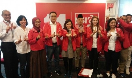 Caleg Partai Solidaritas Indonesia (PSI).