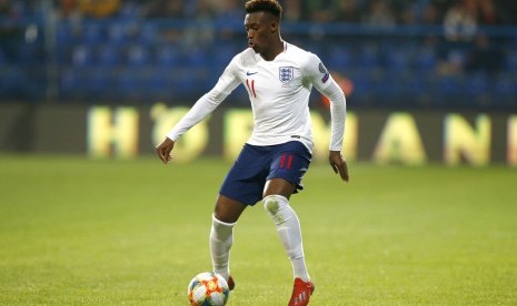 Callum Hudson-Odoi saat memperkuat timnas Inggris.