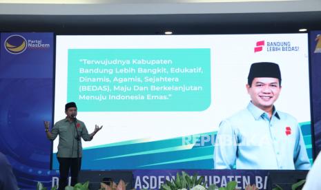 Calon Bupati Bandung Dadang Supriatna