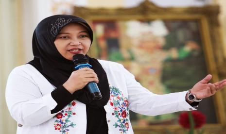  Calon Bupati Bandung nomor urut 1 Kurnia Agustina