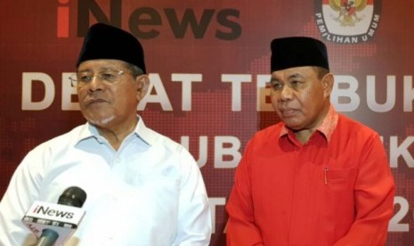 Calon gubernur (cagub) yang diusung PDI Perjuangan dan PKPI, Ahmad Gani Kasuba (AGK).