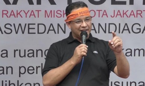 Calon gubernur DKI Anies Baswedan