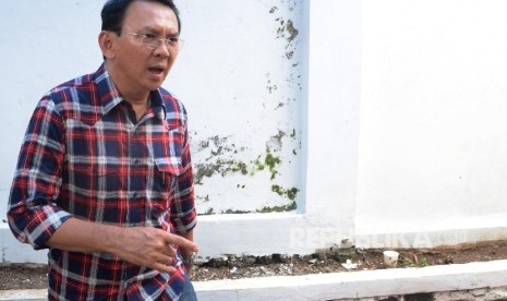 Calon Gubernur DKI Jakarta Basuki Tjahaja Purnama atau Ahok 