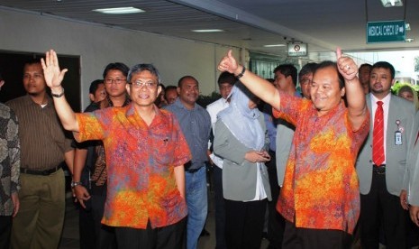 Calon Gubernur DKI Jakarta dari PKS Hidayat Nur Wahid dan Didik J Rachbini