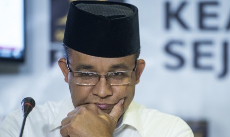 Calon Gubernur DKI Jakarta nomor urut tiga Anies Baswedan 