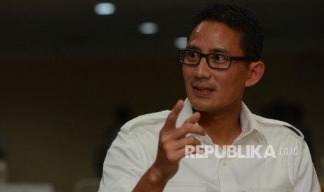 Calon Gubernur DKI Jakarta, Sandiaga Uno. 