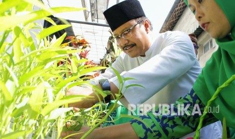 Calon Gubernur Jawa Timur nomor urut dua, Saifullah Yusuf (Gus Ipul).