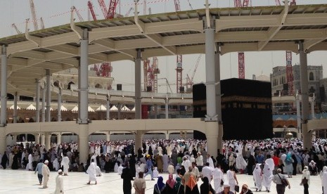 Calon haji tiba di Madinah