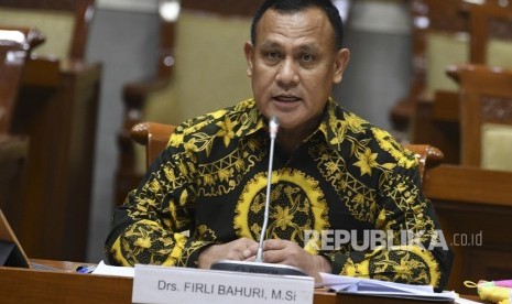 Ketua Komisi Pemberantasan Korupsi (KPK) 2019-2023 Inspektur Jenderal Polisi Firli Bahuri. 