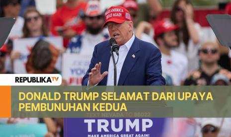 Calon Presiden Amerika Serikat Donald Trump.