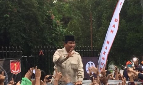 Calon presiden Prabowo Subianto