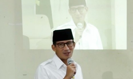 Calon Wakil Gubernur DKI Jakarta Sandiaga Uno